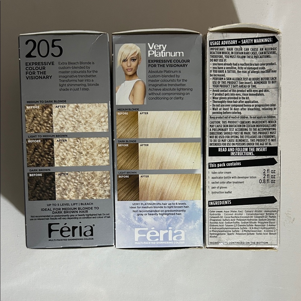 Féria Absolute Platinum Hair Color - Picture 5 of 6
